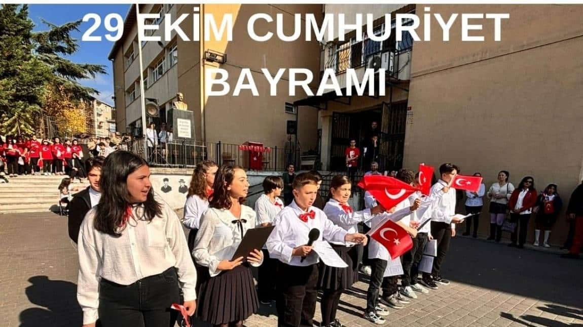 29 EKİM CUMHURİYET BAYRAMI OKULUMUZDA COŞKUYLA KUTLANDI.